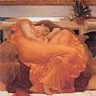 Leighton Flaming June by Lord Frederick Leighton