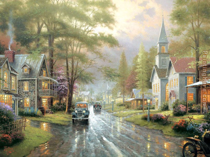 Thomas Kinkade HOMETOWN