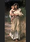 Lambs by William Bouguereau