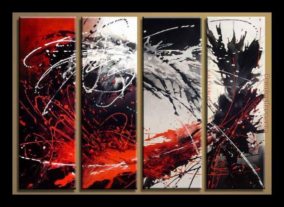 Abstract 9 Framed Painting Abstract 9 Framed Painting