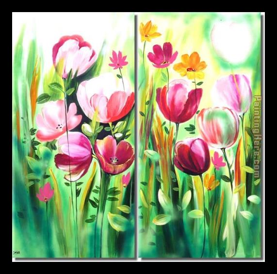 flower 2952 Framed Painting flower 2952 Framed Painting