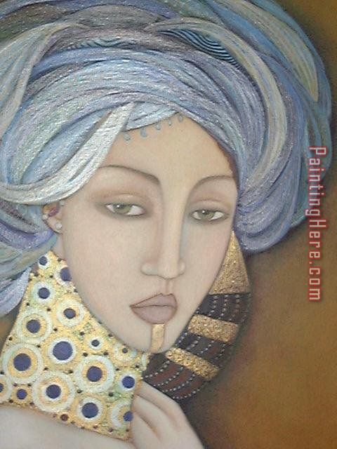Faiza Maghni painting - 2017 new Faiza Maghni art painting