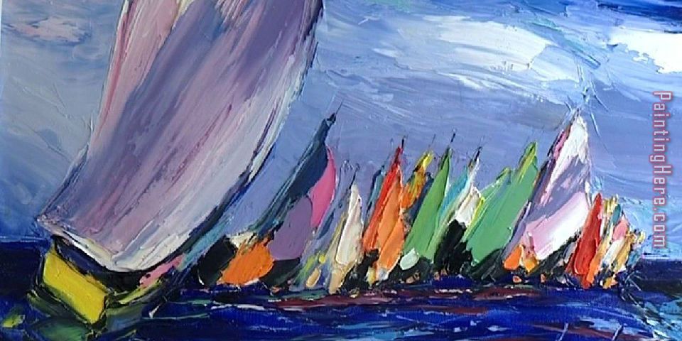 Sailings painting - 2017 new Sailings art painting