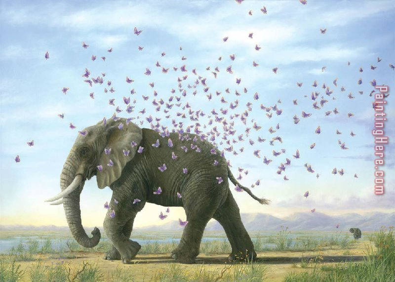 The Journey by Bissell Elephant And Butterflies by 2017 new
