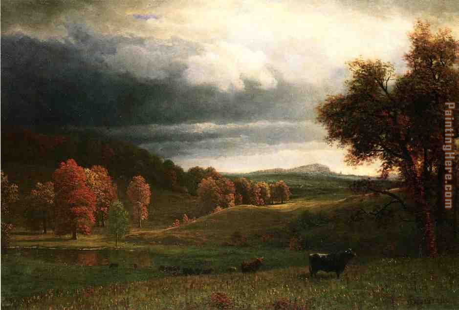 albert bierstadt autumn woods