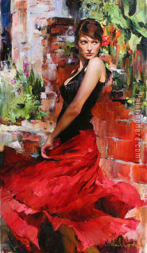 Red Passion painting - Garmash Red Passion art painting
