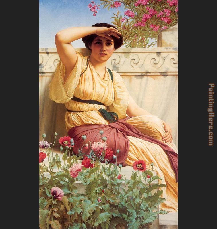 Godward A Tryst painting - John William Godward Godward A Tryst art painting