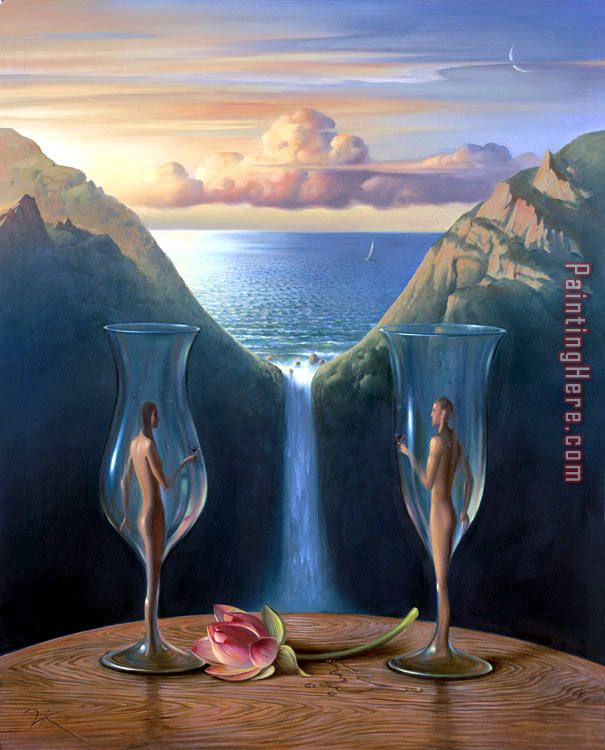 To Our Time Together painting - Vladimir Kush To Our Time Together art painting