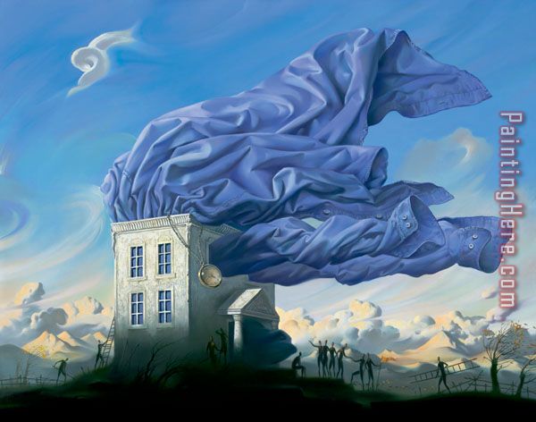 Wind painting - Vladimir Kush Wind art painting