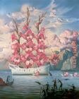 Arrival of The Flower Ship by Vladimir Kush