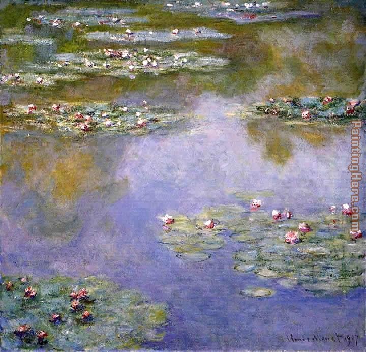 Claude Monet Water-Lilies 07 painting anysize 50% off - Water-Lilies 07 ...