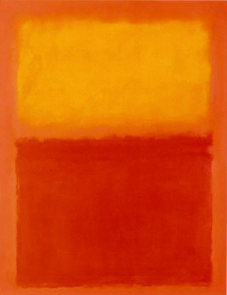 Mark Rothko Orange and Yellow3 painting anysize 50% off - Orange and ...