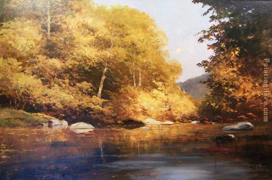 Robert Wood Autumn Bronze painting anysize 50% off - Autumn Bronze ...