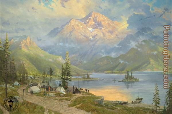 Thomas Kinkade The Edge of Wilderness painting anysize 50% off - The ...