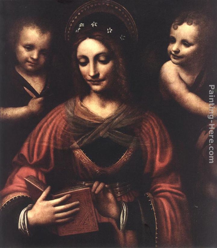 Bernardino Luini Saint Catherine painting anysize 50% off - Saint ...