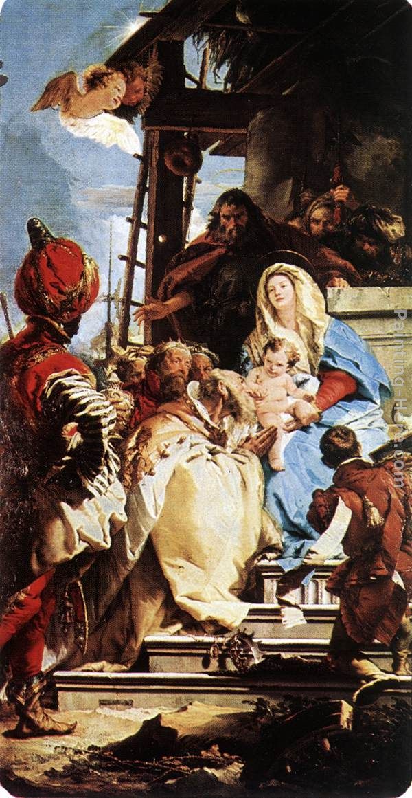 Giovanni Battista Tiepolo Adoration of the Magi painting anysize 50% ...