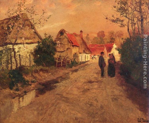 Fritz Thaulow Paintings | All Fritz Thaulow Paintings 50% off ...