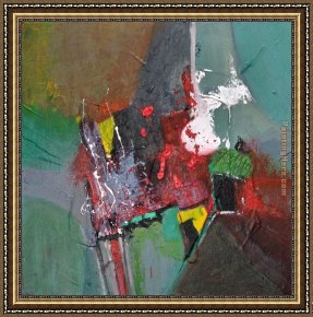 The Heart of The Andes Framed Paintings - Junction of the Heart by 2010