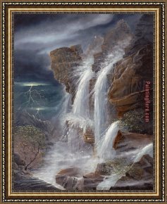 Peace Preserved Framed Paintings - Peace in The Midst of The Storm by 2011