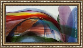 The Wave Framed Paintings - Phenomena Waves Without Wind by 2011