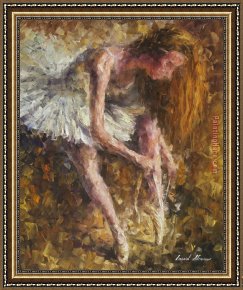 Rest Framed Paintings - Ballet Rest by 2017 new