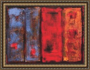 2017 New Framed Paintings - Change of Seasons by 2017 new