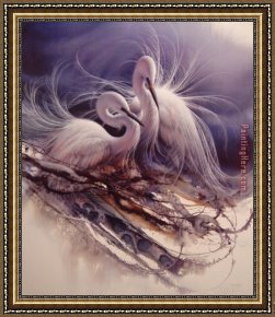 Courtship The Proposal Framed Paintings - Courtship by Lee Bogle by 2017 new
