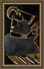 Psyche Framed Paintings - Jean Dunand Psyche for Madame Agnes Paris by 2017 new