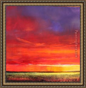 2017 New Framed Paintings - Land 8 by 2017 new