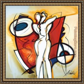 In Love Framed Paintings - Endless Love by Alfred Gockel