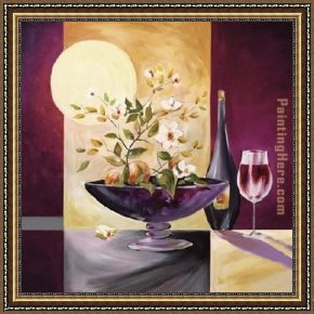 Hard Times Framed Paintings - Time to Unwind I by Alfred Gockel