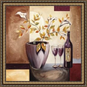 Hard Times Framed Paintings - Time to Unwind II by Alfred Gockel