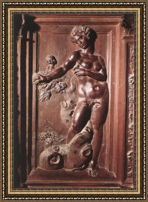 Eve Framed Paintings - Eve by Alonso Berruguete