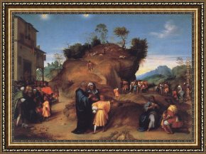 Telling Stories Framed Paintings - Stories of Joseph by Andrea del Sarto