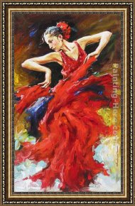 Vibrance Framed Paintings - Vibrance by Andrew Atroshenko
