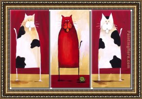 Fate of The Animals Framed Paintings - 7121 by Animal