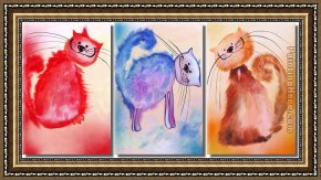 Fate of The Animals Framed Paintings - 7124 by Animal