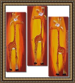 Fate of The Animals Framed Paintings - 7162 by Animal