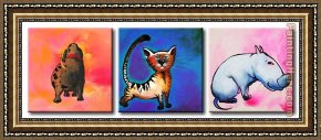 Fate of The Animals Framed Paintings - 7240 by Animal