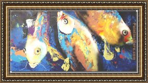 Fate of The Animals Framed Paintings - 8109 by Animal