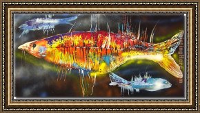 Fate of The Animals Framed Paintings - 8113 by Animal