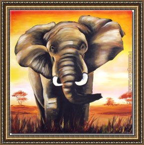 Fate of The Animals Framed Paintings - 8132 by Animal