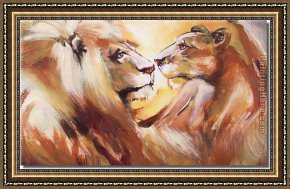 Fate of The Animals Framed Paintings - 8135 by Animal