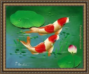 Fate of The Animals Framed Paintings - Underwater World 48 by Animal