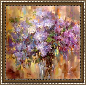 Moment,please Framed Paintings - Hold this Moment 3 by Anna Razumovskaya