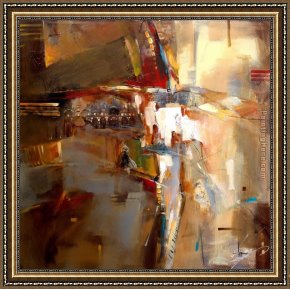 Anna Razumovskaya Framed Paintings - Venice by Anna Razumovskaya