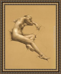 The Vision of St Anthony Framed Paintings - Twilight by Anthony J. Ryder