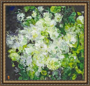 Engagement Framed Paintings - Engagement by Bobbie Burgers