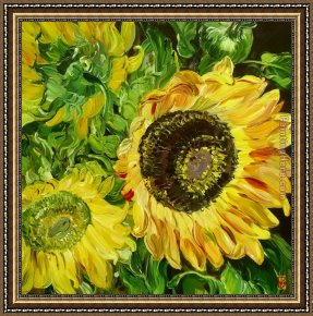 The Three Graces Framed Paintings - Hangs His Head with Grace by Bobbie Burgers