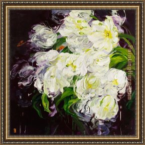 Intimate Thoughts Framed Paintings - Irresistibly Intimate by Bobbie Burgers